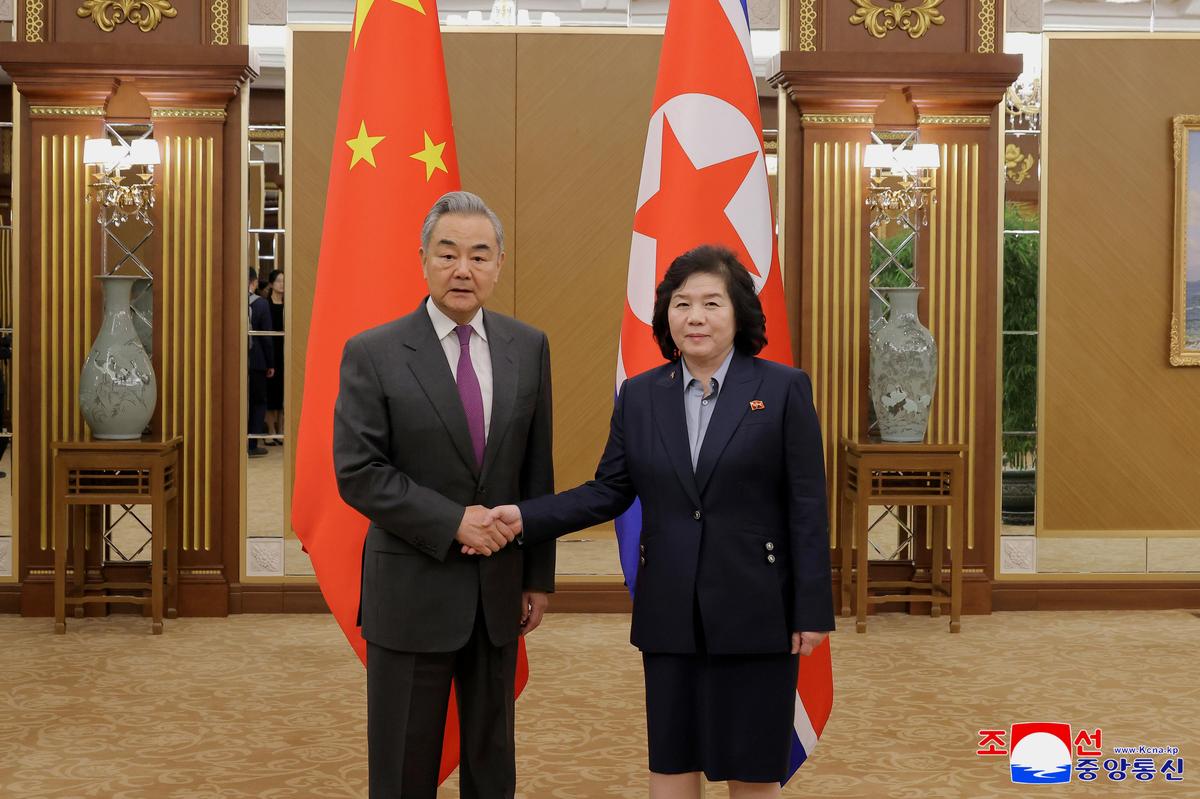 Chinese Foreign Minister holds talks with North Korea counterpart to deepen bilateral cooperation