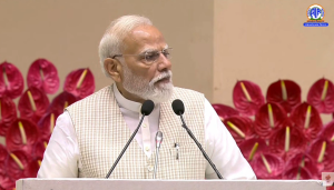 PM addresses Nari Shakti Vandan Sammelan, stressing need to provide reservation for women in democratic structure