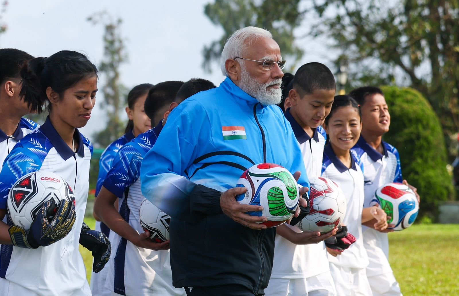 FIFA President Gianni Infantino praises PM Narendra Modi’s passion for sports