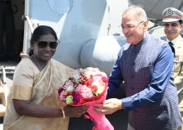 President Droupadi Murmu reaches Rashtrapati Niwas, Mashobra, Shimla for summer sojourn