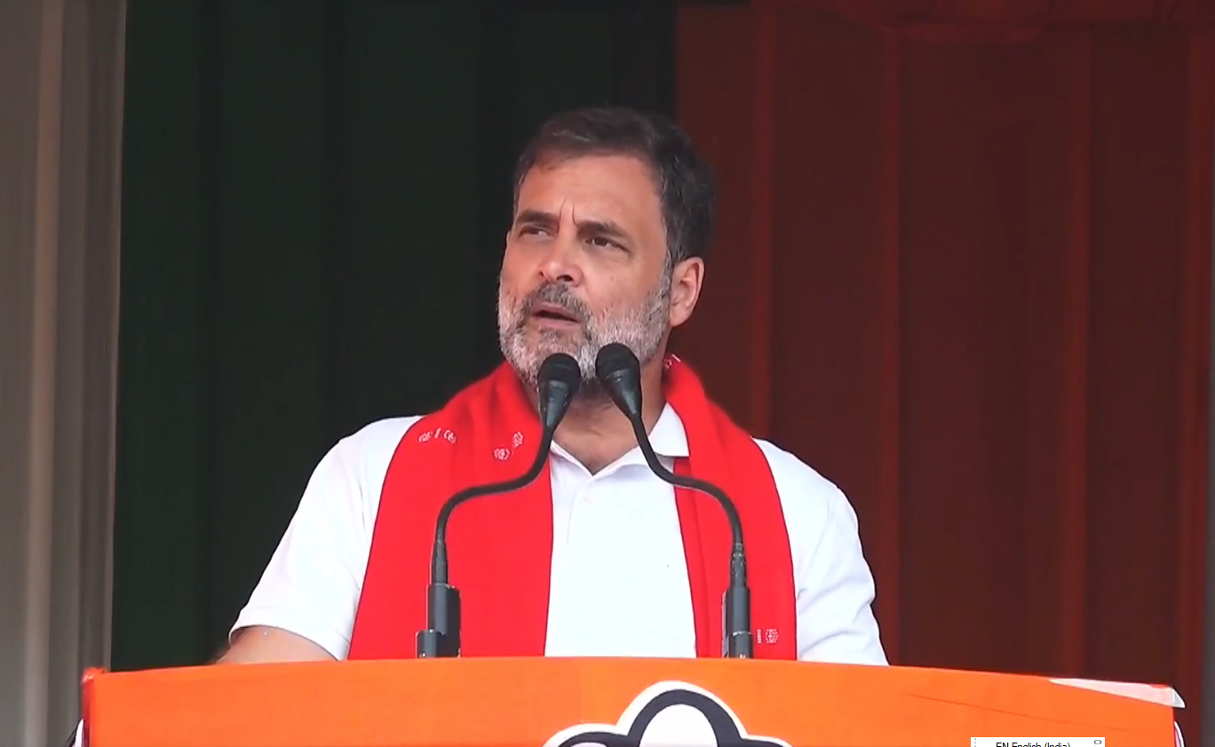 कांग्रेस के वरिष्ठ नेता और लोकसभा में विपक्ष के नेता राहुल गांधी असम दौरे पर