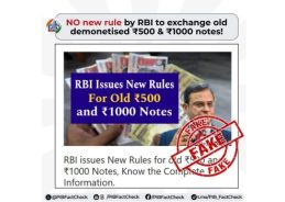 Govt debunks news report claiming RBI issued new guidelines to exchange discontinued currency notes
