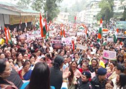 Sikkim: Large rally in support of Nari Shakti Vandan Adhiniyam 2023 held in Gangtok