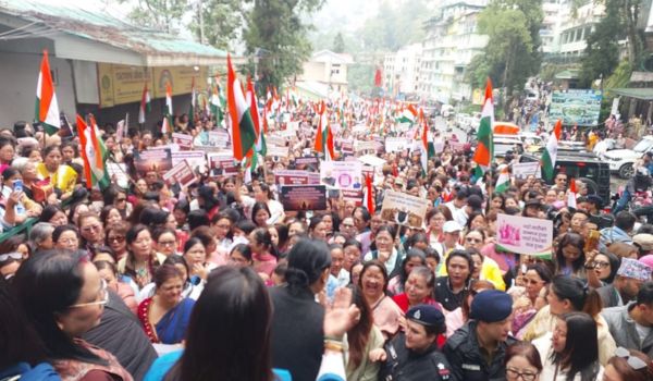 Sikkim: Large rally in support of Nari Shakti Vandan Adhiniyam 2023 held in Gangtok