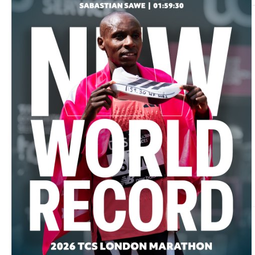 Sabastian Sawe makes history at London Marathon, becomes 1st athlete to run sub-two-hour marathon in competitive race