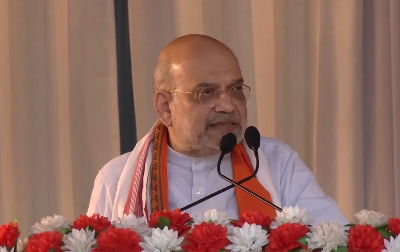 Union Minister Amit Shah arrives in Assam on two-day visit to campaign for BJP