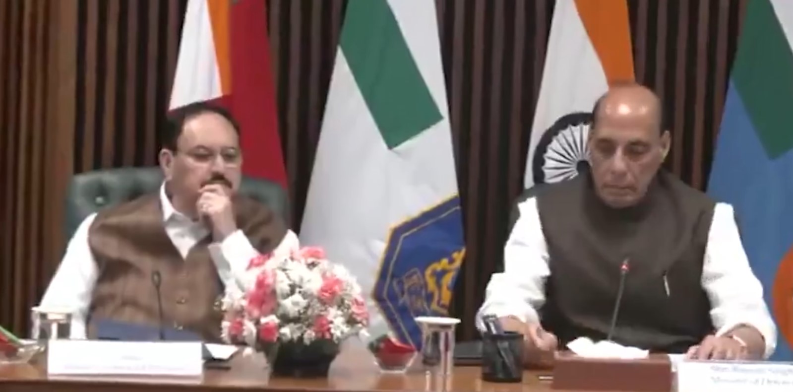 Defence Minister Rajnath Singh chairs meeting of IGoM