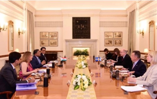 Secretary (West) Sibi George co-chairs FOC along with Swedish State Secretary for Foreign Affairs, Dag Hartelius