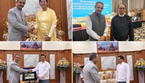 विदेश राज्य मंत्री कीर्ति वर्धन सिंह ने म्यांमार में नई सरकार के प्रतिनिधियों से की मुलाकात