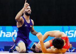 Asian Wrestling Championships: Sujeet Kalkal and Abhimanyou Mandwal win gold medals 