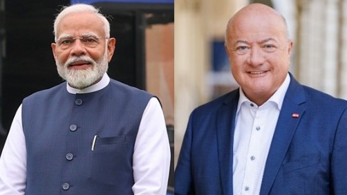 PM Modi and Austrian Chancellor to Hold Key Talks in New Delhi Today