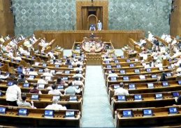 Three-day special sitting of Budget Session of Parliament begins; Opposition Protests Against Key Bills