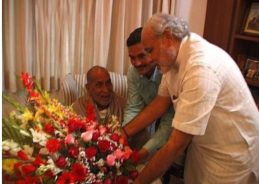 PM Narendra Modi pays tribute to former PM Chandra Shekhar on birth anniversary