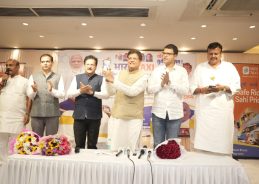 Union Minister Piyush Goyal launches process of onboarding drivers for Bharat Taxi in Mumbai