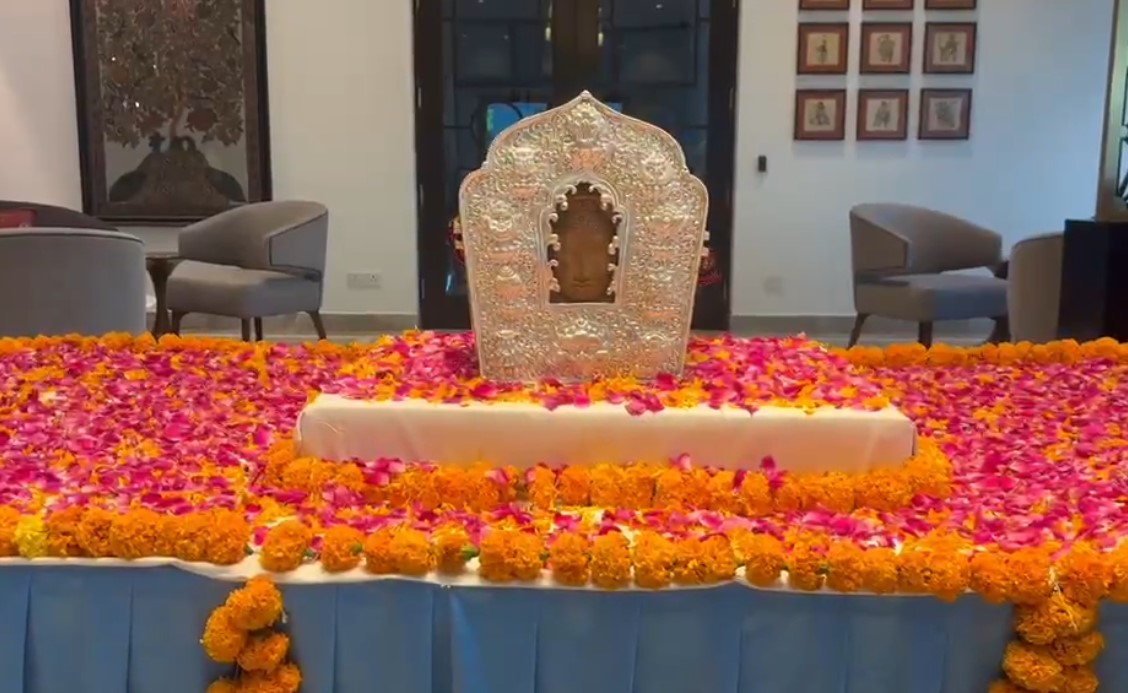 Holy Relics of Lord Buddha Arrive in Leh, Received with Full State Honours