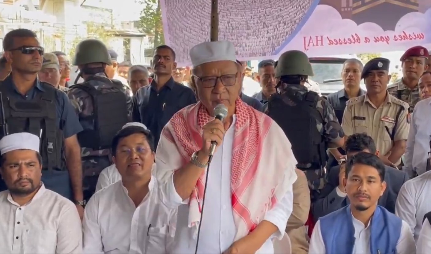 Manipur CM extends his best wishes to Haj pilgrims