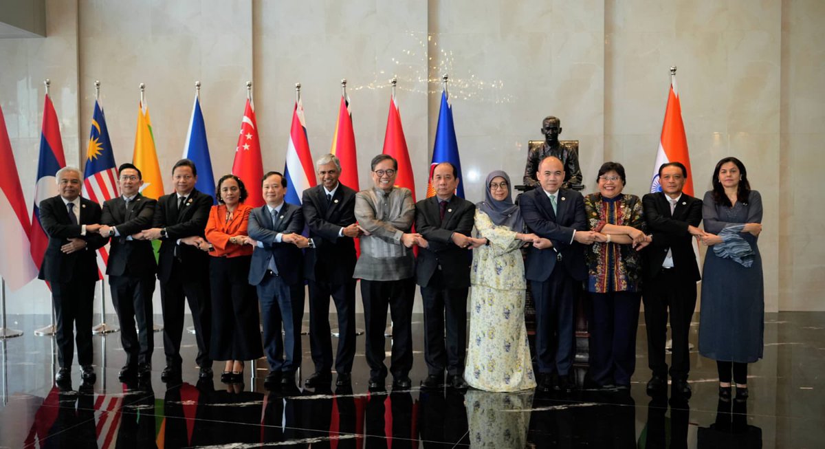 Secretary (East) P Kumaran co-chairs 28th ASEAN-India Senior Officials’ Meeting in Manila