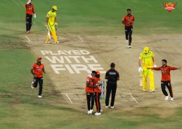 Sunrisers Hyderabad defeat Chennai Super Kings by 10 runs in Hyderabad