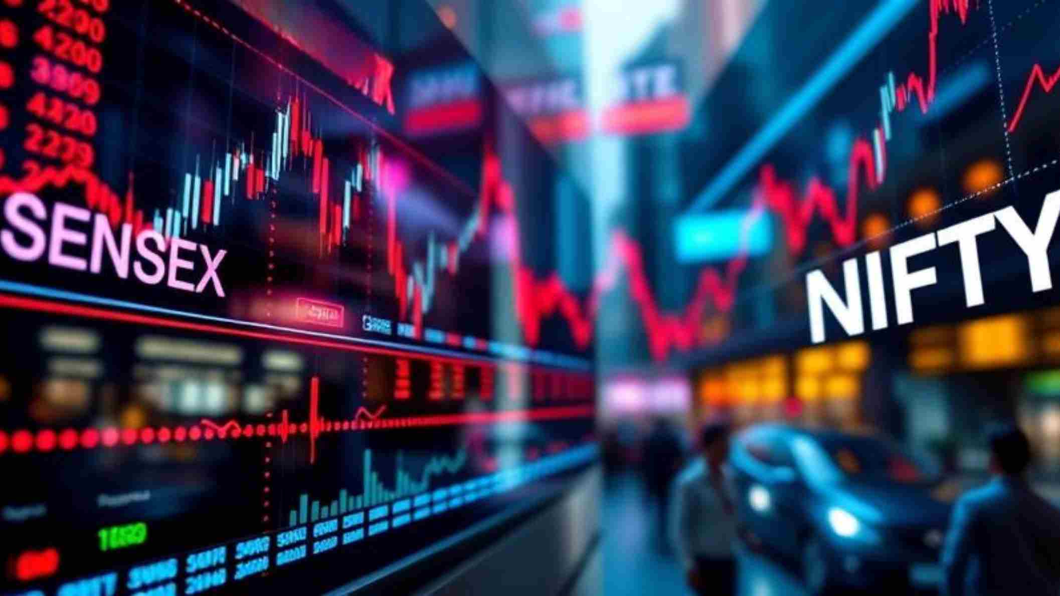 देश के प्रमुख शेयर सूचकांक सेंसेक्‍स और निफ्टी 0.7% से अधिक की गिरावट के साथ बंद हुए