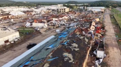 Severe thunderstorms in Texas leave trail of destruction