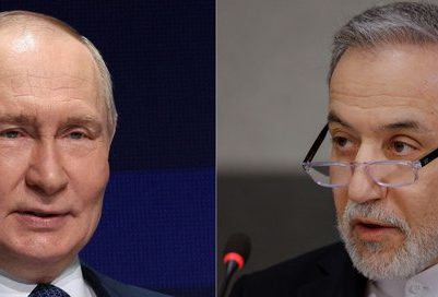 Iran’s Foreign Minister arrives in Saint Petersburg to hold crucial talks with Russian President Putin amid West Asia conflict