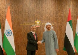 External Affairs Minister discusses measures to enhance mutual co-operation with his UAE counterpart