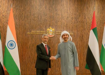 EAM Jaishankar Meets UAE Deputy PM & FM Discusses Evolving Regional Situation