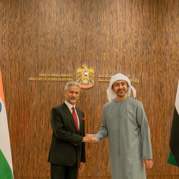 EAM Jaishankar Meets UAE Deputy PM & FM Discusses Evolving Regional Situation