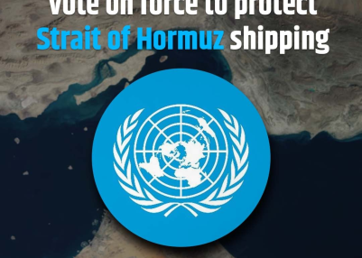 UNSC postpones vote on authorising use of defensive force to protect shipping in Strait of Hormuz from Iranian attacks