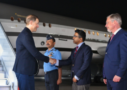 First Deputy Prime Minister of Russia Arrives in New Delhi