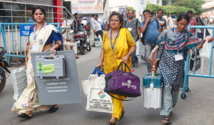 तमिलनाडु और पश्चिम बंगाल में मतदान की तैयारियां पूरी, वोटिंग कल