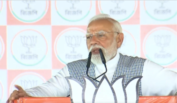 भारतीय जनता पार्टी के वरिष्ठ नेता और प्रधानमंत्री नरेंद्र मोदी ने कहा- 1857 के युद्ध में बैरकपुर ने निभाई महत्‍वपूर्ण भूमिका