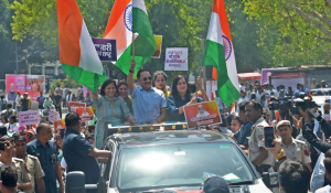 Women rally across Delhi in support of Nari Shakti Vandan Bill