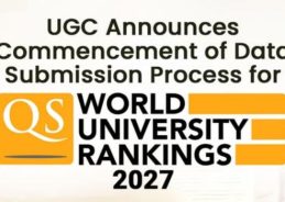 UGC begins data submission process for QS World University Rankings 2027