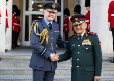 CDS General Anil Chauhan meets UK defence industry leaders to boost collaboration in defence sector