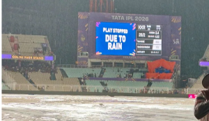 IPL: KKR vs Punjab Kings Match Abandoned Due to Rain