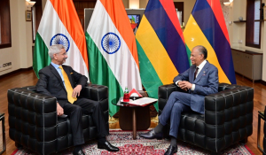 मॉरीशस के प्रधानमंत्री नवीनचंद्र रामगुलाम से मिले विदेश मंत्री एस. जयशंकर