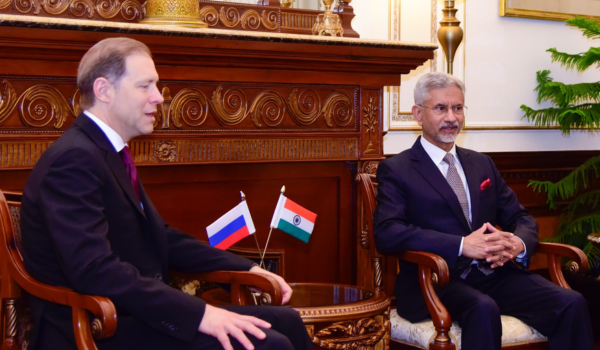 EAM Jaishankar holds bilateral meeting Russia’s First Deputy PM in New Delhi