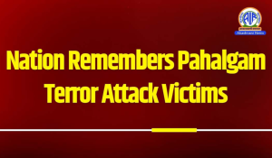 पहलगाम हमले की बरसी पर राष्ट्रपति, उपराष्ट्रपति और प्रधानमंत्री सहित शीर्ष नेताओं ने दी श्रद्धांजलि