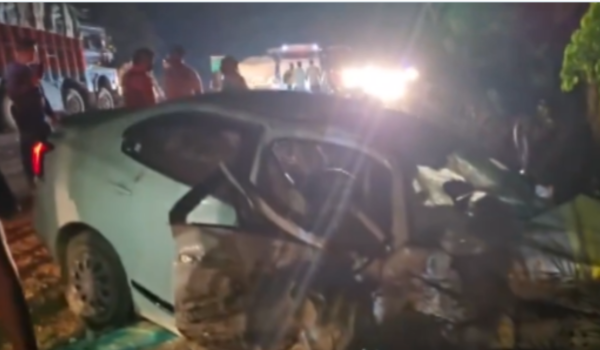 छत्तीसगढ़: कांकेर में राष्ट्रीय राजमार्ग संख्‍या 30 पर सड़क दुर्घटना में छह की मौत