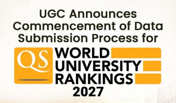 UGC begins data submission process for QS World University Rankings 2027