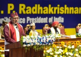 VP Radhakrishnan attends 6th Convocation Ceremony of AIIMS Rishikesh