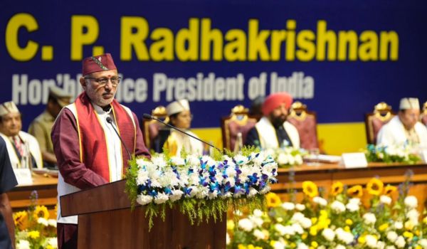 VP Radhakrishnan attends 6th Convocation Ceremony of AIIMS Rishikesh