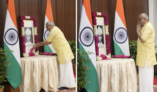 Vice President pays tribute to former President Dr Sarvepalli Radhakrishnan on his death anniversary