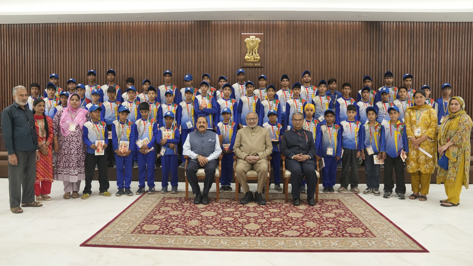 Vice President C P Radhakrishnan addresses J&K youth delegation participating in Watan Ko Jano programme