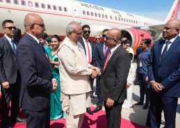 Vice President C. P. Radhakrishnan arrives at Colombo in Sri Lanka for two-day official visit