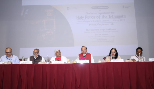 Tathagata holy sacred relics of Lord Buddha set to travel to Ladakh