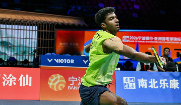 Union Minister Mandaviya congratulates Ayush Shetty for winning silver medal at Badminton Asia Championships
