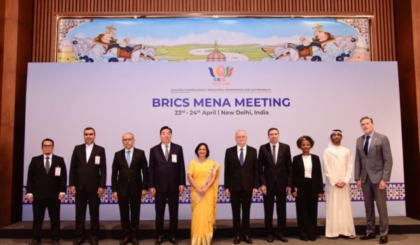 MEA Secretary Neena Malhotra chairs BRICS MENA meeting in New Delhi