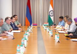 Defence Secretary holds talks with Armenia’s military chief in New Delhi